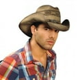 thumbnail image 2 of Bullhide Full Speed - Straw Cowboy Hat, Natural/Brown, Medium, 2 of 2