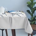 thumbnail image 4 of Teal Gray Eucalyptus Leaves Table Cloth Waterproof Tablecloths, Farmhouse Botanical Watercolor Tablecloth Dining Table Cover for Kitchen Party Tabletop Outdoor, Rectangle Tablecloth 54x108 Inch, 4 of 9
