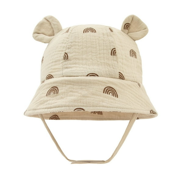 Toddler Boys Girls Sun Hat Adjustable Fisherman Cap Party Summer Beach Lightweight Breathable for Kids Size One Size