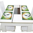 thumbnail image 4 of Ryvnso Placemats Set of 4 Unicorn in Clover Dining Mats Heat-Resistant Non-Slip Washable Table Mat, 4 of 8