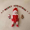 thumbnail image 2 of Zshosam Baby Clothes Unisex Newborn Baby Boy Girl Sweatshirt Romper Christmas Bodysuit Fall Gender Neutral Clothes Size 12 18 Months,(Red 12-18 Months), 2 of 9
