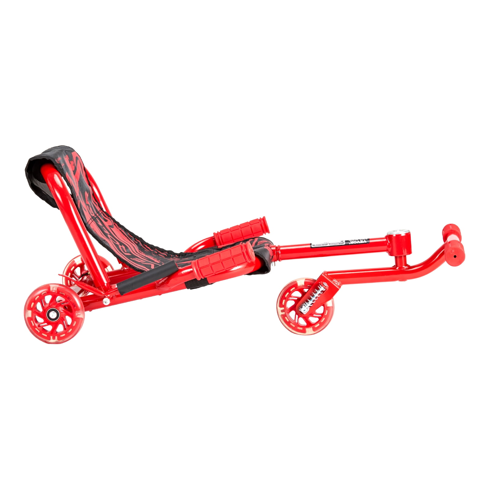 VEVOR Ride on Scooter, Load Capacity of 198 lbs, Swing Side-to