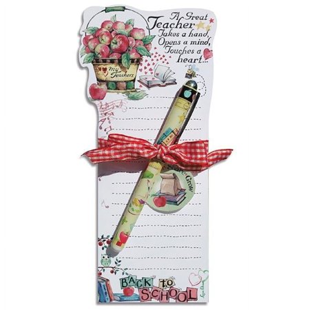 Back To School Magnetic Diecut List Pad