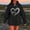 Solid, variant on Women's Solid Color Hooded Sweatshirt With Pockets Long Sleeve Fall Casual Top