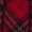 RED PLAID, variant on Quilted Tote Bag, Women's, Pink Marshmallow Gingerbread
