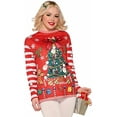 thumbnail image 2 of BuySeasons 402383 Adult Santa Sublimation Shirt, Standard Size, 2 of 4