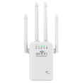 thumbnail image 2 of Amplificador De Extensor Wifi WiFi Extender Booster 2.4 GHz 300Mbps Easy Setup 4 Antena Largo Alcance (Blanco EU) Likrtyny  Para estrenar, 2 of 6