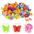 thumbnail image 2 of VONTER Mini Hair Claw Clips, 200Pieces Plastic Small Beautiful Butterfly Colorful Hair Clips, Hair Clips Barrettes Hair Clips Clamps Hair Accessories Decorative Clips for Girls and Women, 2 of 7