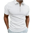 thumbnail image 1 of Gibobby Camisas Tipo Polo para Hombre Polo Deportivo de Manga raglán Ultra seco. Polo para Hombre(Blanco,M), 1 of 5