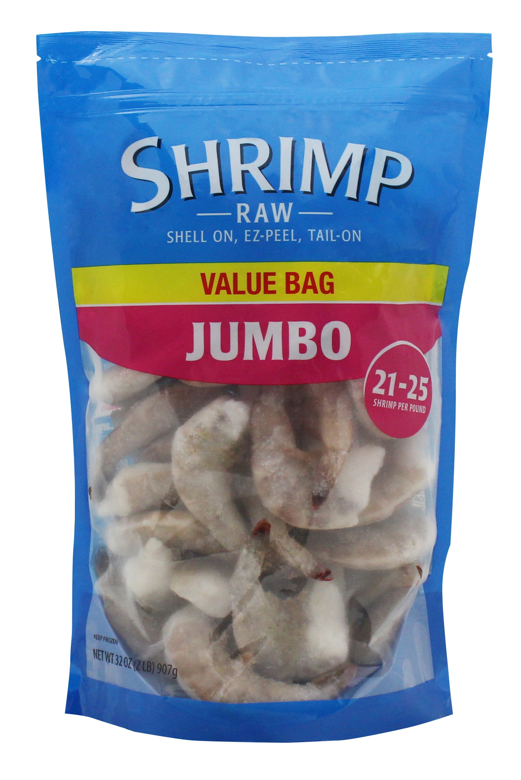 Shrimp Raw Jumbo S On Ez L Tail Value Bag