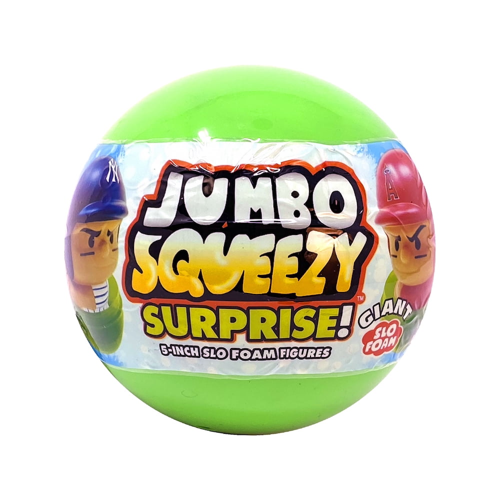 MLB Jumbo Squeezy Surprise! Giant Capsule Baseball Figure 18 pack Box ...