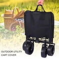 thumbnail image 3 of LICEWO Outdoor Folding Wagon Cart Cover Oxford Cloth Garden Wagon Cover Enduring, 3 of 8