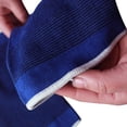 thumbnail image 4 of Wosthever Muñequeras elásticos superiores azules para el alivio del dolor elástico de la banda de ayuda del apoyo del tobillo de la ayuda Accesorios para máquinas de ejercicios, 4 of 6