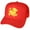 Legends Of The Hidden Temple Red Jaguars-Red, variant on Legends Of The Hidden Temple Red Jaguars Foam Snapback Trucker Hat - Unisex for Men and Women