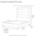 thumbnail image 2 of Box King Size + Cabecera DICASA Blend, 2 of 7