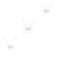 thumbnail image 2 of Sonducket Ins Twelve Zodiac Sign Amistad Collar Ins Charm Delicado colgante a prueba de herrumbre Accesorio de moda Acuario Plata Type1 NO1 Sonducket CBP215973, 2 of 6