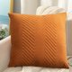thumbnail image 4 of Fundas de almohada, fundas de almohada, fundas de almohada decorativas de terciopelo de color sólido, funda de almohada plisada, cojín de sofá de terciopelo, almohada de cabecera, soporte lumbar de of, 4 of 7
