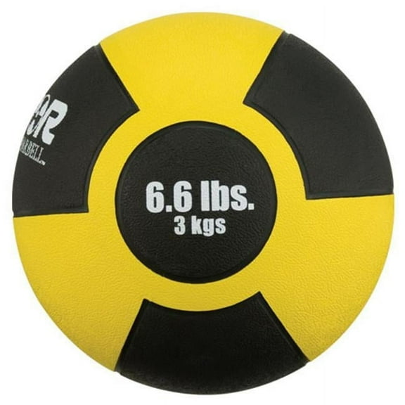 Reactor Rubber Medicine Ball 3kg Yellow