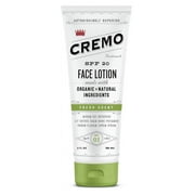 Cremo SPF 20 Natural & Organic Face Lotion, 2 Oz.