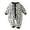 White, variant on Baby Girls Boys Cartoon Leopard Print Jumpsuit Romper Winter Warm Onesie Toddler Stylish