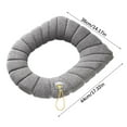 thumbnail image 4 of Msgweeeg Toilet Seat Cushion Toilet Seat Warmer Household Toilet Mat Washable Toilet Seat Cover Can Be Used To Sit Toilet Mat Cover Knitted Warm Toilet Cover, 4 of 5