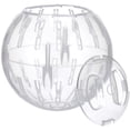 thumbnail image 4 of WORGEOUS Pelota transparente para hámster, pelota para hámster, pelota para correr para mascotas pequeñas, pelota para jugar al hámster, 4 of 8