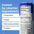 thumbnail image 2 of Focus Factor Energy Drink - 12 x 355ml Cans (Original Flavor) - with Focus + Energy - Sugar Free, Low Calorie with Vitamin B6 & Vitamin B12, 2 of 6