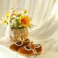 thumbnail image 2 of Kiderence Girls Flat Mary Jane Shoes School Party Dress Ballerina Shoe (Toddler/Little Kids) Brown-10M, 2 of 6