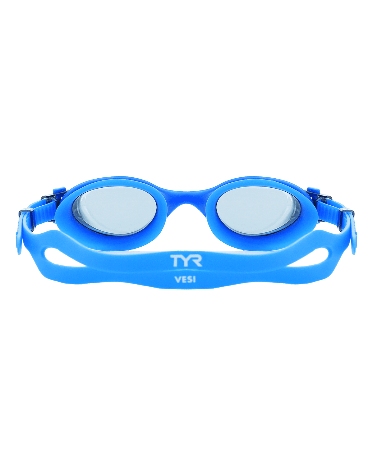 Buy TYR Vesi adult swimming goggle in smoke/blue Online at Lowest Price