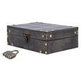 thumbnail image 1 of Caja de almacenamiento de joyas caja de recuerdos de madera vintage caja decorativa hecha a mano con hebilla accesorios de fotografía cofre de joyería antigua para joyas ANGGREK Otros, 1 of 8