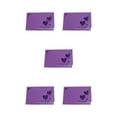 thumbnail image 1 of Redempat 1/2/3/5 50pcs Add Touch Of Sophistication With Heart Hollow Table Namecards Empty deep purple 5PCS, 1 of 6