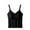 Black, variant on fatyb Womens Camisole with Built in Bra V Neck Spaghetti Strap Tank Tops Comfy Cami Shirts for Women