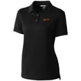 thumbnail image 2 of Women's Cutter & Buck Black Idaho State Bengals Advantage DryTec Tri-Blend Pique Polo, 2 of 3