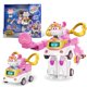 thumbnail image 1 of Super Wings Auto Robot Transformable de 15 cm Rosa, 1 of 6