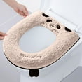 thumbnail image 5 of Anckoeil Zipper Model Toilet Seat Household Embroidery Sitting Washer Toilet Seat Cover Cute Washer Four Seasons Universal Toilet Seat, 5 of 6