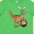 thumbnail image 4 of Inktastic Easter Velociraptor with Bunny Ears Boys or Girls Toddler T-Shirt, 4 of 5