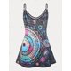 thumbnail image 2 of Top Talla Extra Cami Estampado Bohemio Rosegal  Camisetas sin mangas de talla grande, 2 of 5