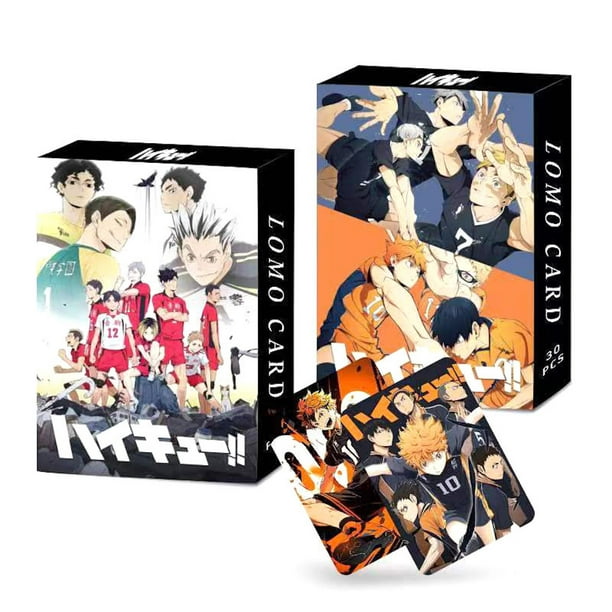 Tarjetas fotográficas Lomo Card Haikyuus Anime, 30 unidades por paquete