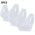 thumbnail image 5 of Lovskoo 3Pc Women's Sports Bra Lace Cami Bra Wireless Tank Top Bra Comfortable Everyday Bras For Women Leisure White, 5 of 7