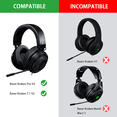 thumbnail image 3 of Replacement Earpads for Razer Kraken Pro V2 Gaming Headset Kraken 7.1 Ear Pads Cushion Cover Foam Pad Soft Leather, 3 of 7