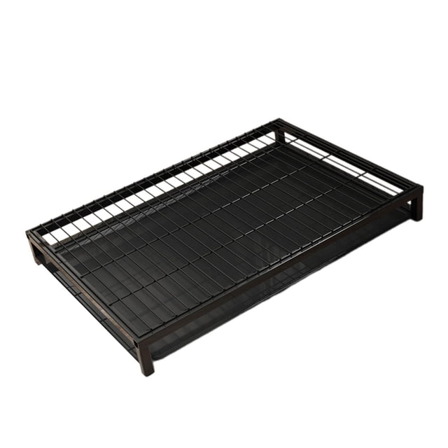 Guardoinrt Dog Potty Tray Toilet Versatile Sturdy Holder Pee Tray Pad Pee S Training Mesh black M