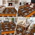 thumbnail image 5 of 5'x7' Area Rugs for Living Room Bedroom, Yellow Beige Boho Washable Rug Carpet Runner Indoor Outdoor, Geometric Vintage Abstract Art Ethnic Non Slip Floor Mats Area Rug for Kitchen, Nursery, 5 of 8