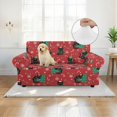 thumbnail image 4 of XYZCANDO Christmas Cat Stretch Sofa Covers 1 Piece Cushion Couch Slipcovers Printed Sofa Covers for 1 Seater Couch Cover, 4 of 6