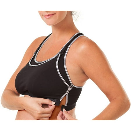 Loving Moments by Leading Lady Maternity Adjustable Low Impact Nursing Sports Bra