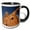 Black/White, variant on 3drose, Early Morning, Turret Arch, Arches National Park, Utah, 11oz Magic Transforming Mug