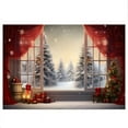 thumbnail image 1 of 210X150cm Christmas Background Cloth Christmas Tree Snowflake Decoration Children Photography Background Cloth,A, 1 of 9