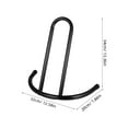 thumbnail image 2 of Minkissy 2 Pcs Support de Vélo Portable en Fer Noir Rangement pour Usage Extérieur, 2 of 8