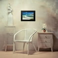 thumbnail image 4 of Malvin, Larry 14x11 Black Modern Framed Museum Art Print Titled - Sandbar, 4 of 5