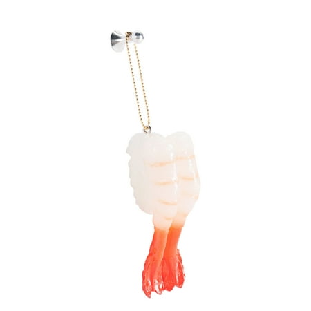 Shrimp Sushi - Real Food BC Sushi Selection Shrimp Sushi Nigiri Keychain