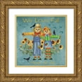 thumbnail image 1 of Phillips, Anita 20x20 Gold Ornate Wood Framed with Double Matting Museum Art Print Titled - We Love Fall, 1 of 4
